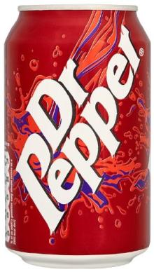 Dr Pepper 330ml Can