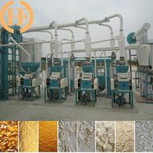 10-100TD Corn maize flour milling machines