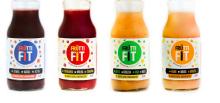100% natural Smoothie FruttiFit blue - hole friuts, suger-free! Plum, blackberries & blueberries