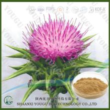 China  Milk   Thistle   Extract  Silymarin 80% ( silybin  40%);  silybin  30%~35%;  silybin +iso silybin  Factory