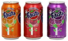 Fanta Orange Soft Drinks 330ml can / Canned Drink / Soft Drink Canned