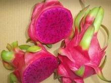 Red and White Dragon fruit (white flesh)