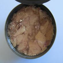 Canned tuna skipjack in vegetable oil
