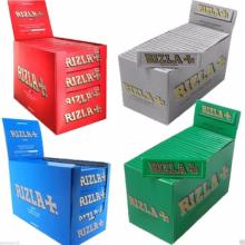 RIZLA RED/GREEN/SILVER/BLUE CIGARETTE ROLLING GENUINE PAPERS ORIGINAL/REGULAR