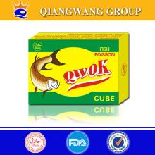 Halal fish bouillon cube