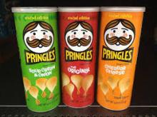 Pringles 40g, 65, 150g, 154g, 161g, 165g ,169g and 187g