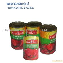 canned strawberry 425ml*24tins/ctn
