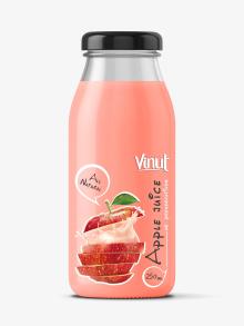 Fruit Juice drink with Apple juice 250ml Glass botle
