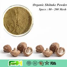 NOP & EOS Certified Organic Lentinula Edodes /  Shitake  Mushroom /  Shitake  Powder