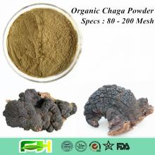 NOP & EOS Certified Organic Inonotus Obliquus Powder , Chaga Mushroom , Chaga Powder