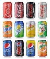 Coca Cola ,Fanta,Sprite 330ml Cans, Drinks 24 X 330ml, Eenglish, Arab , German Text All Available