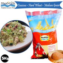 Israeli Couscous "M'hammes" Medium Grain.100% Durum Wheat. Retail Bag 0.5 Kg