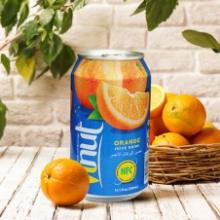 330ml Canned Real Orange Juice Drink