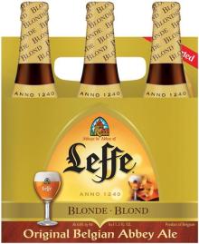 Leffe Blonde and Brune Beer 330ML bottle