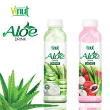 VINUT Plastic Bottle With HACCP Strawberry Flavored aloe vera drink