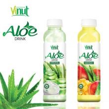 VINUT Plastic Bottle With Sacs Mango aloe vera drink distributor