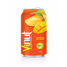 330ml Canned Fruit Juice Mango Juice Drink Manufacturer