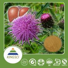 100% natural water soluble milk thistle extract silymarin,silybin