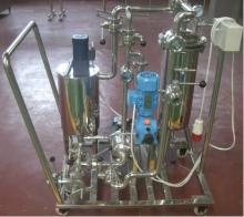 Candle type diatomite filter