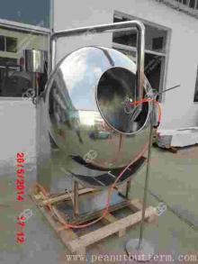 Peanut coating machine