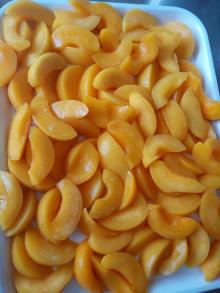 canend yellow peach half/ sliced/diced in lt syrup/juice