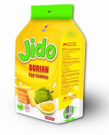 Jido durian egg cookies 160gr