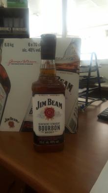 Jim Beam white whiskey 750 ml