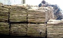 Dry and Wet Salted Donkey Hides.