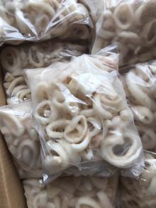 Fresh Material Seafood Frozen  Breaded   Squid  Rings