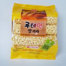 RICE CRACKER WITH LUTEIN COATED
