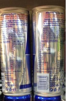 XXL,Monster,Bull Energy Drink 250ml Reds / Blue / Silver