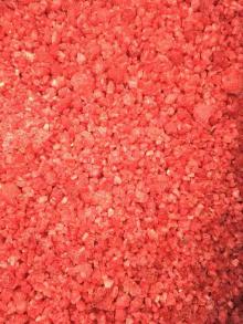 Frozen broken raspberry