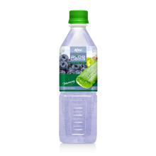  500ml  Pet  bottle  Blueberry Flavor Aloe Vera  Drink 