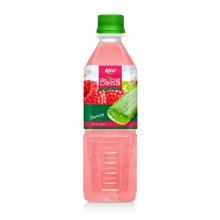 500ml Pet bottle Raspberry Flavor Aloe Vera Drink