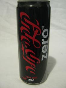 Coca Cola Zero Soft Drink 330ml Sleek