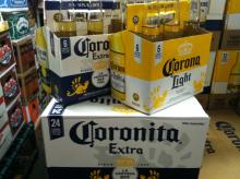 Bavaria,Carlsberg,Becks and Corona Beer,non  alcoholic   drink s-cans and  bottle s 250ml and 330ml
