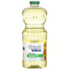  100  %  PURE  AND NATURAL CANOLA  OIL 