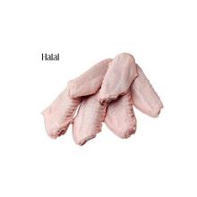 Halal Frozen Chicken Mid Joint Wings, 3 Joint Wings
