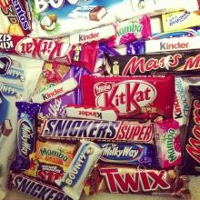 Milky   Way ,Maltesers,Ritter Sport,M&Ms Chocolate