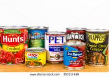 canned vegetables