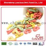 Biscuit in Letters Shape Wholesale Bulk Dog Biscuits