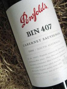 Penfolds Series Bin 407
