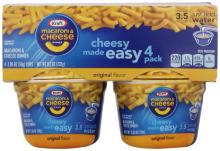 Kraft Macaroni & Cheese Dinner Cups