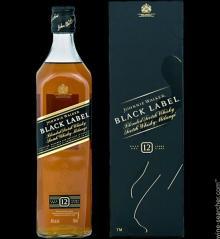 JOHNNIE  WALKER   BLACK   LABEL 