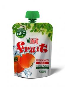 130ml Tropical Persimmon Fruit Juice In Bag