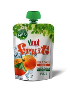 130ml Tropical Orange Juice Drink in bag