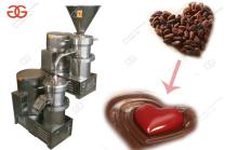 Commercial cocoa bean grinding machine