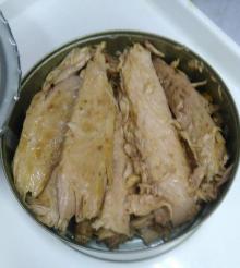 Canned tuna loins in oil 1000g