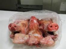 Frozen Pork  Head s.
