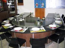 Arch Shape Teppanyaki Grill Table